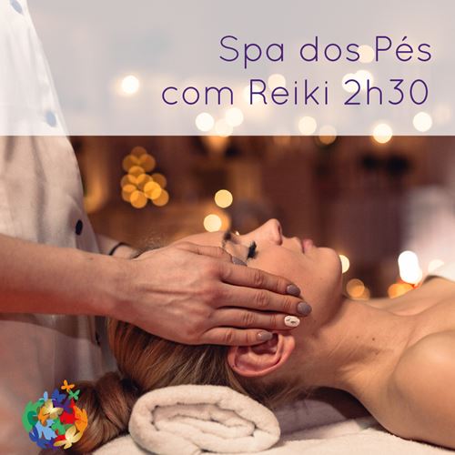 Day SPA dos Pés com Reiki 2h 30min