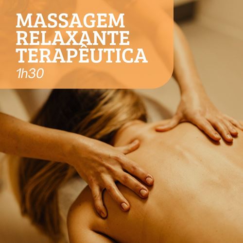 Massagem Relaxante Terapêutica - 1h30